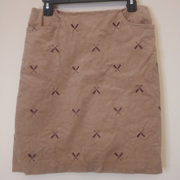 Lily Pulitzer corduroy skirt size 6 - Picture 1 of 3